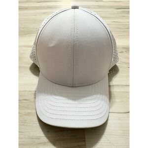 Melin A-Game Hydro Performance Snapback Hat White Adjustable